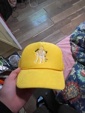 World of doom discontinued trucker hat